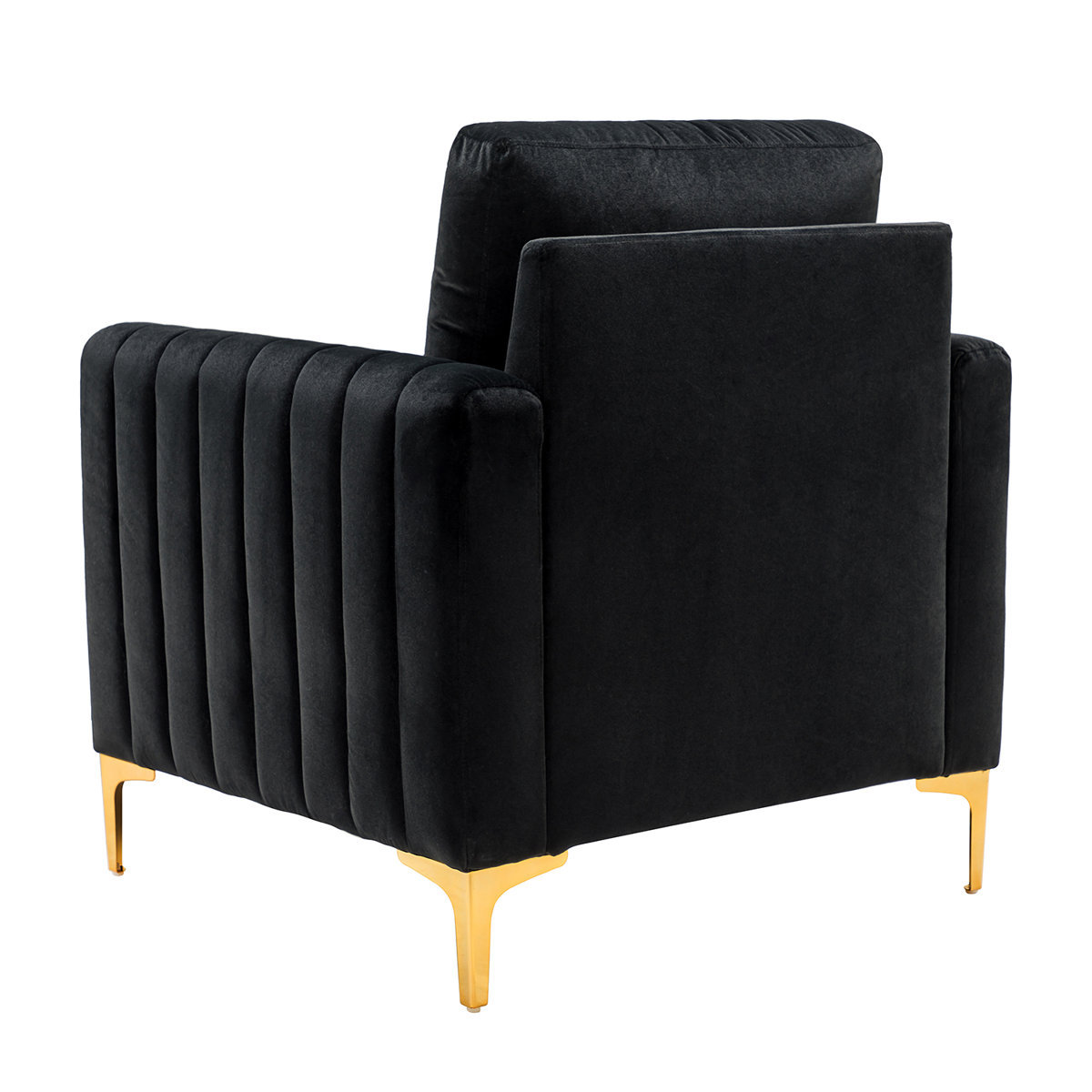 Cedarpoint Upholstered Velvet Tufted Club Chair